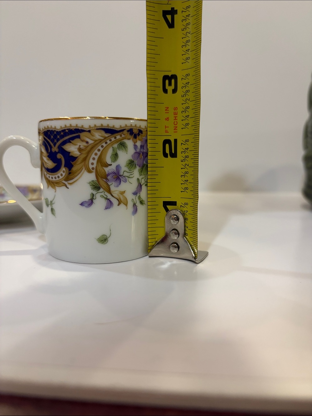 Andrea By Sadek Demataisse Cup & Saucer Set - Royal Violets - Picture 11 of 11
